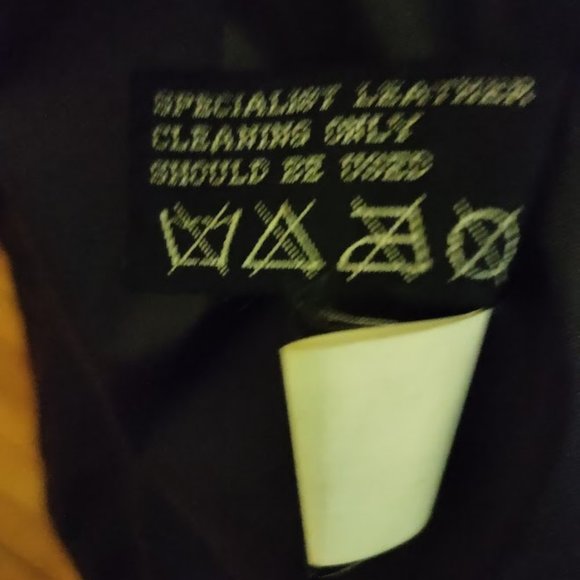 Vintage 90s PELLE New York Milano Genuine Leather Long Coat Size M - Picture 12 of 12